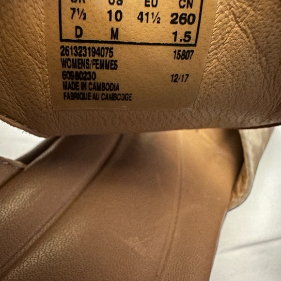 Unstructured By Clarks Grey Nubuck Gris Wedge Sandal Shoes - Picture 10 of 10